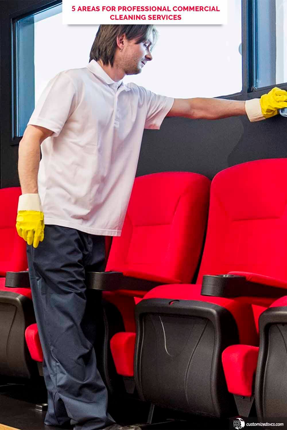 5 Areas For Professional Commercial Cleaning Services