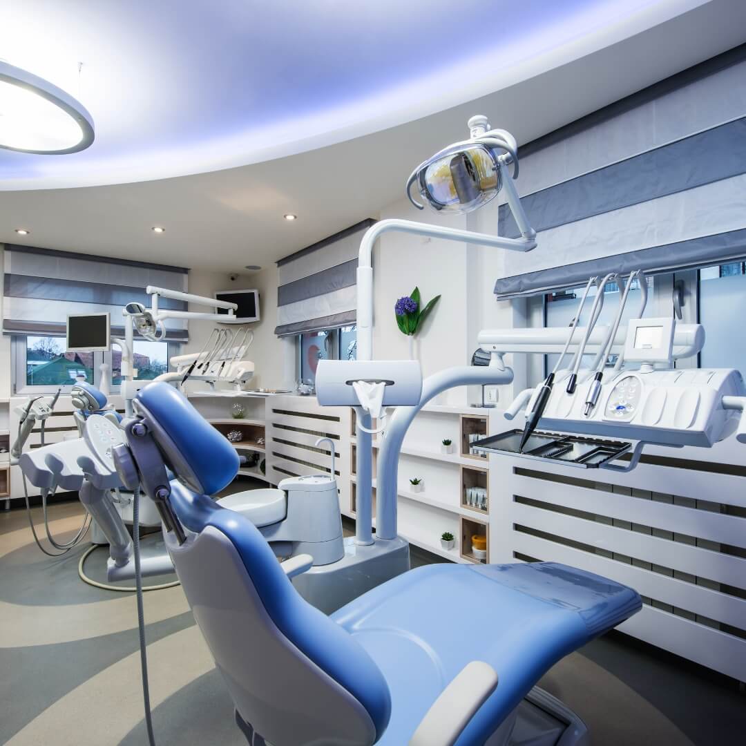 image of a clean dentist office