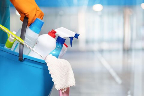 cleaning service at hospital