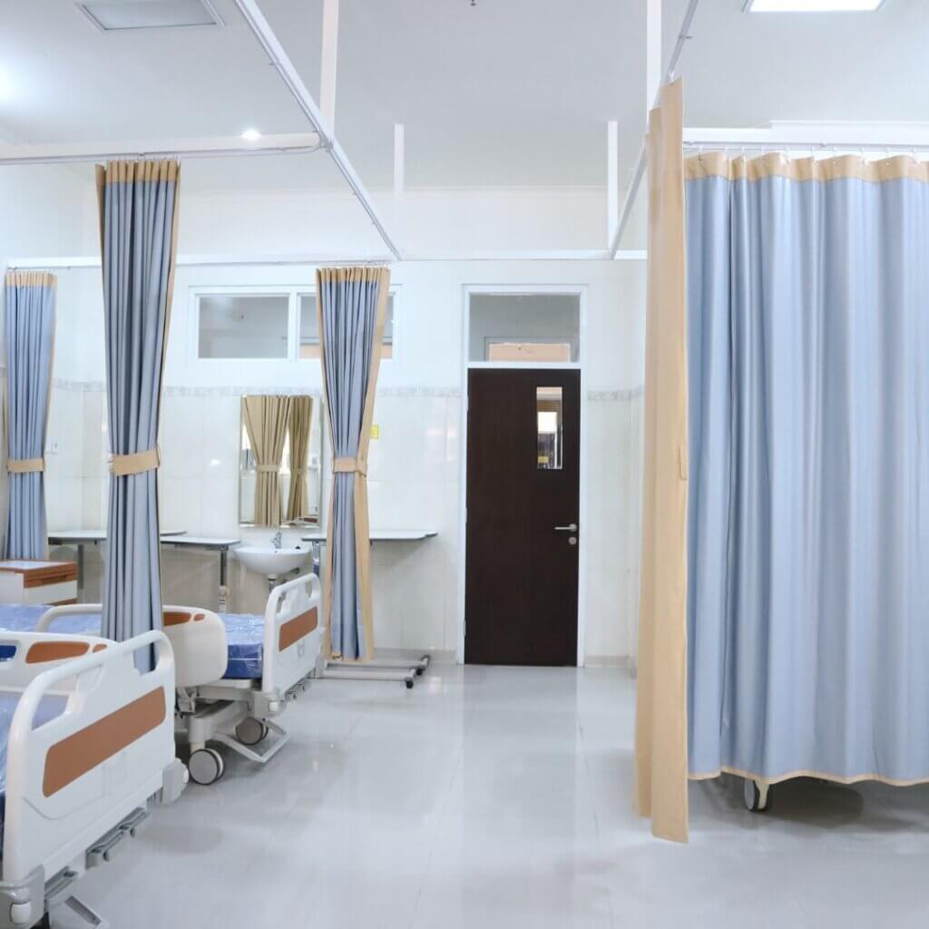 A hospital room