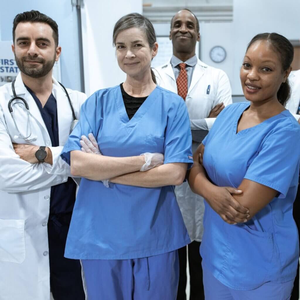 A group of doctors