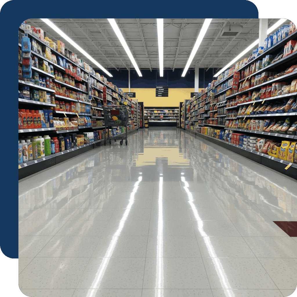 Grocery store floors
