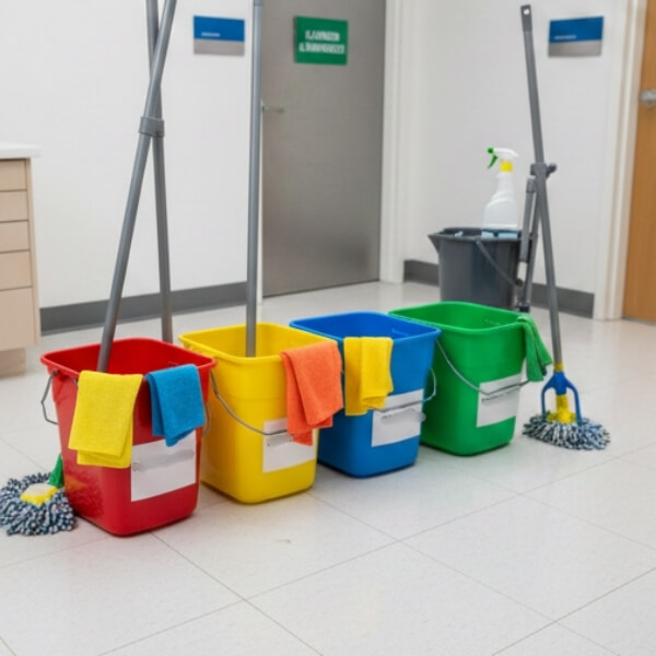 Custodial mops